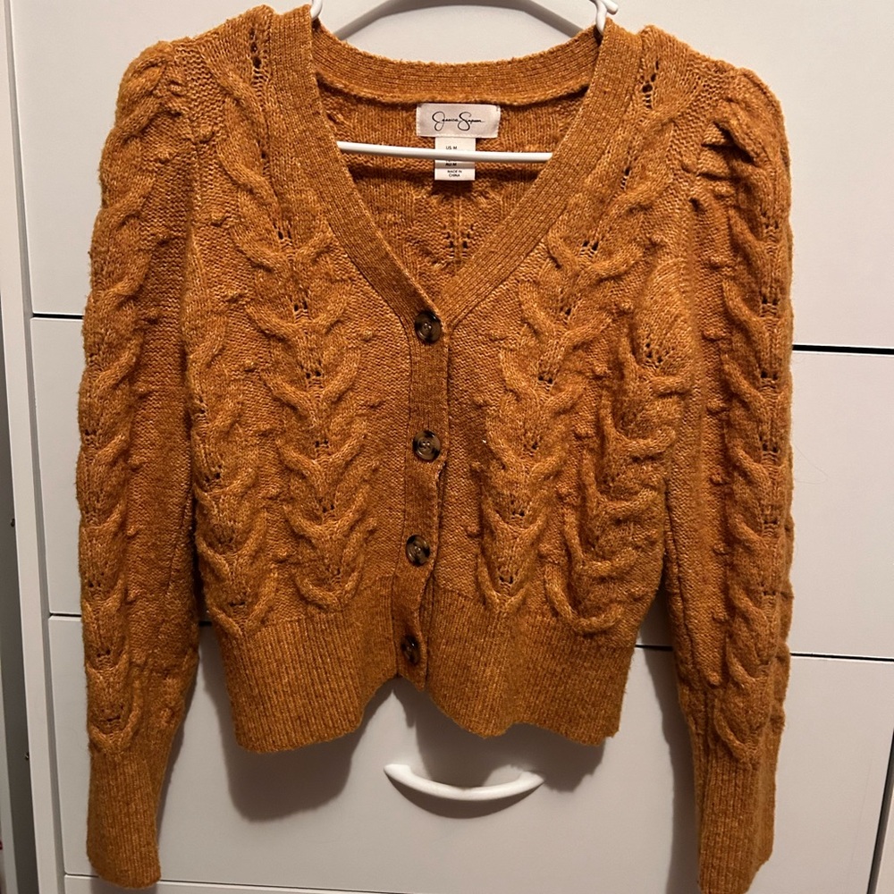 COPY - Jessica Simpson | Cropped Fall Cardigan